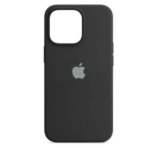 Black Silicone Pouch from Iphone X-16 Pro Max